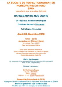 Prochaine formation SPHN : JEUDI 6 DECEMBRE 2018 à LILLE chez Clément Marot : Prochaine formation SPHN : JEUDI 6 DECEMBRE 2018 à LILLE chez Clément Marot :